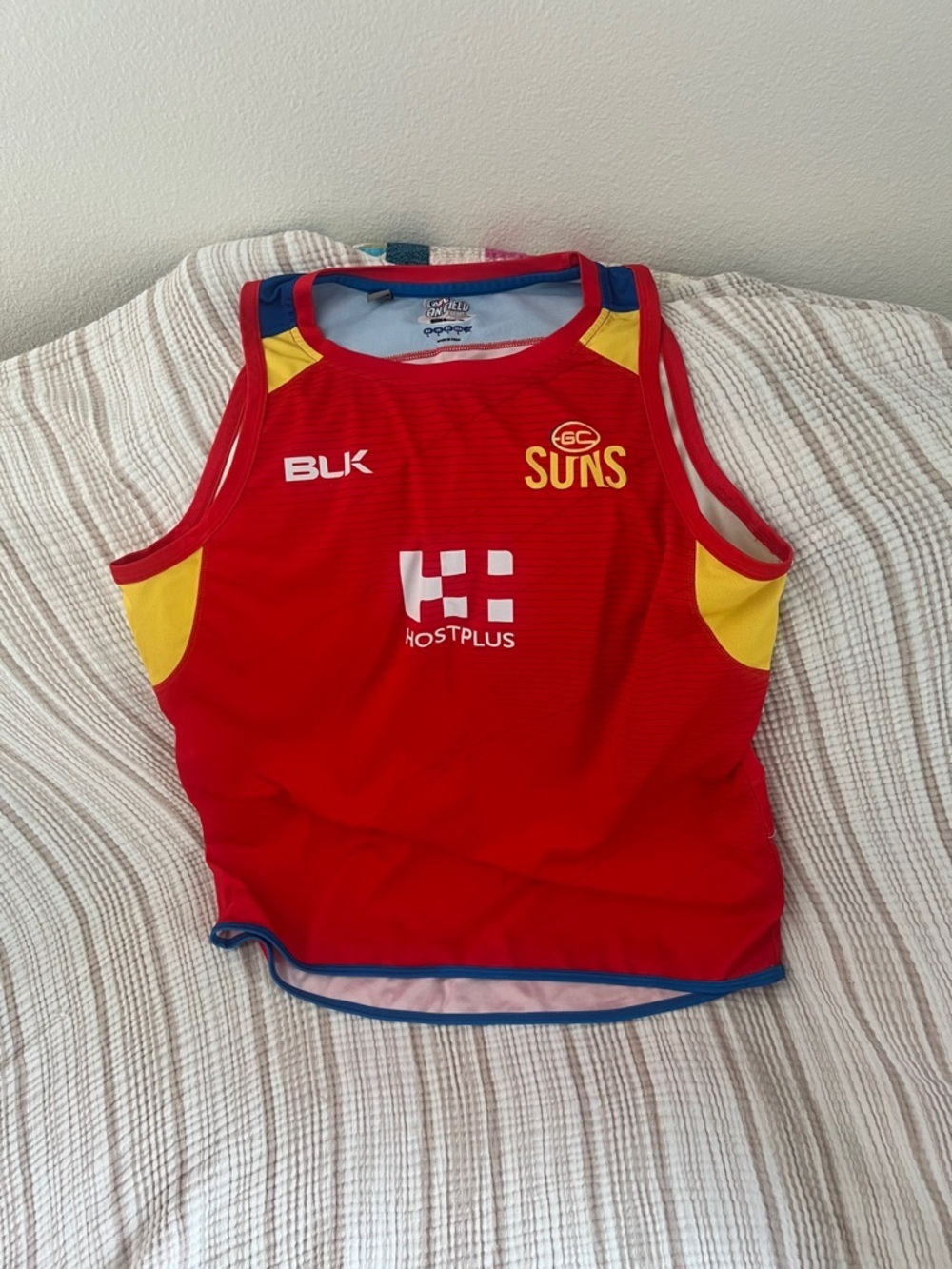Gold Coast Suns AFL Singlet Tank​